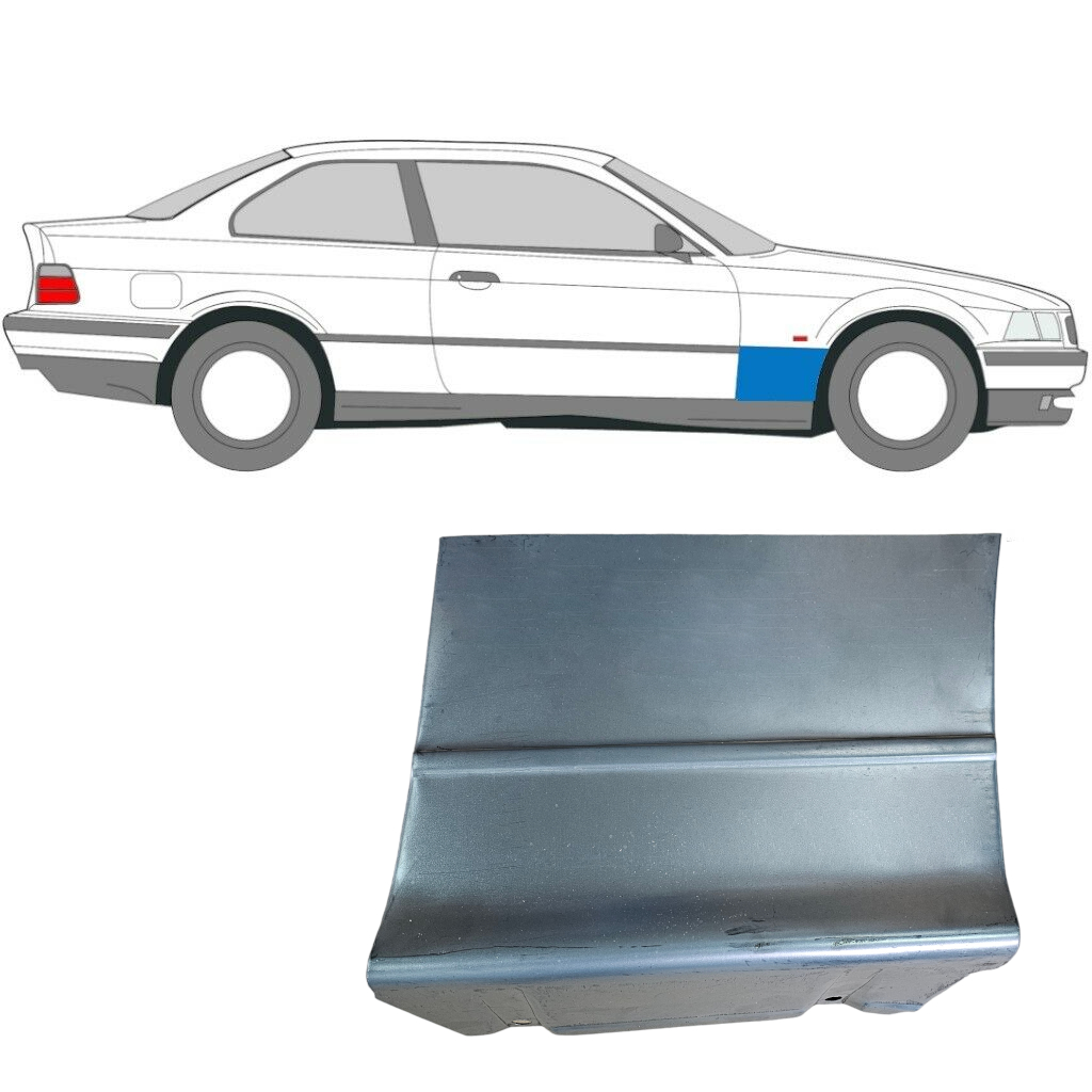 Opravný plech předního blatníku na BMW E36 3 1990-2000 / Pravá / COUPE 6210