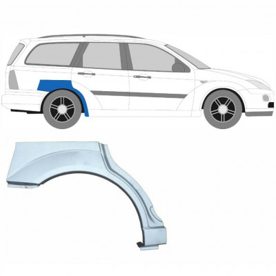 FORD FOCUS 1998-2007 KOMBI OPRAVA ZADNÍHO BLATNÍKU / PRÁVA