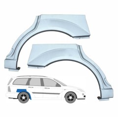 Lem zadního blatníku na Ford Focus 1998-2004 / Levá+Pravá / COMBI / Sada 6292