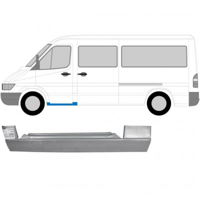 MERCEDES SPRINTER 1995-2006 OPRAVA PŘEDNÍHO PRAHU / LEVÝ