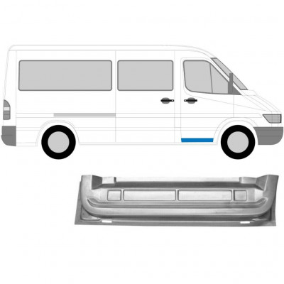 MERCEDES SPRINTER 1995-2006 OPRAVA PŘEDNÍCH DVEŘÍ / PRÁVA