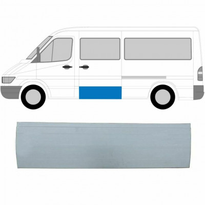 MERCEDES SPRINTER 1995-2006 POSUVNÉ DVEŘE VNĚJŠÍ PANEL